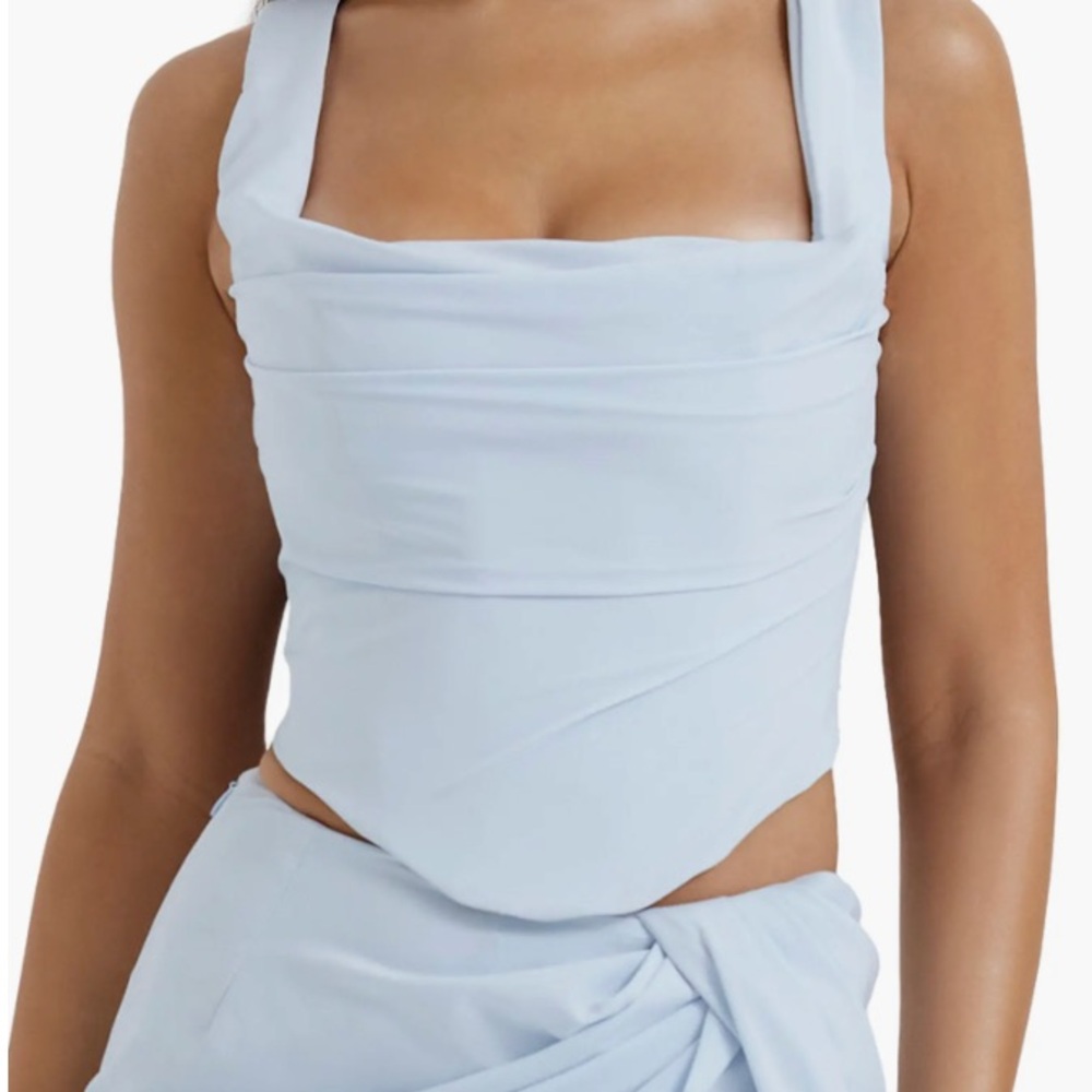 House of CB Light Blue Tank Top